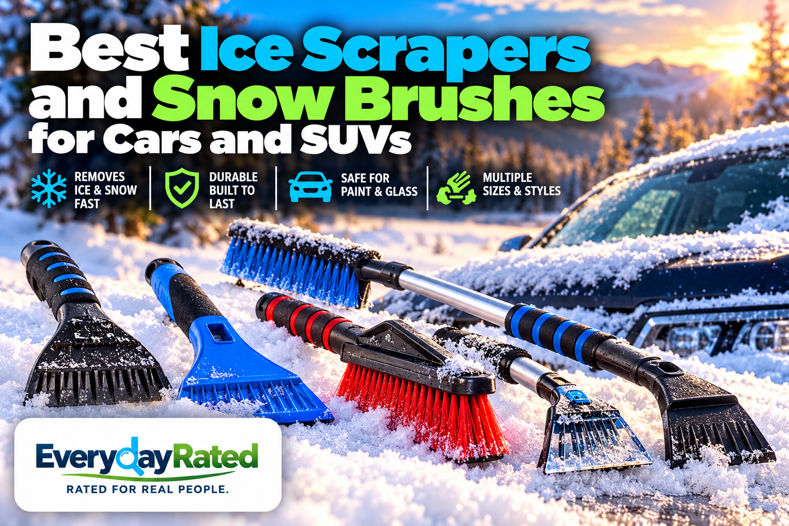 Best Ice Scrapers and Snow Brushes for Cars and SUVs