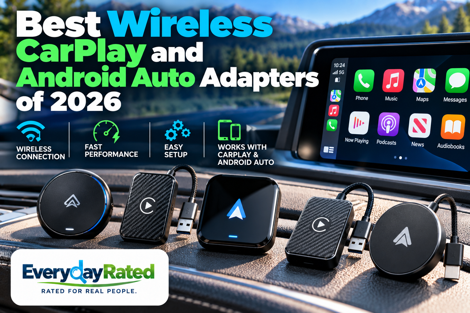 Best Wireless CarPlay and Android Auto Adapters of 2026